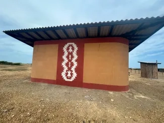 FOTOGRAFIA VIVIENDA RURAL MIIROKU GUAJIRA