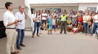 La Vivienda Gratuita le cambio la cara a Campo de La Cruz