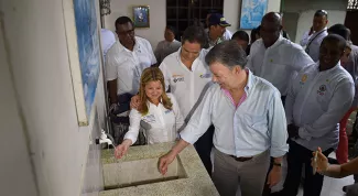 Historica inversion del Gobierno en proyectos de agua y vivienda para el Choco