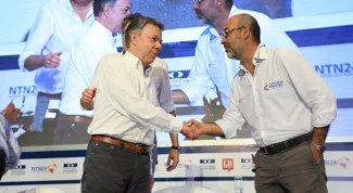 La politica de Vivienda contribuyo a que miles de colombianos salieran de la pobreza extrema Presidente Santos