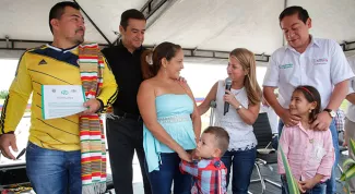 Minvivienda entrego 200 casas gratis a familias vulnerables de Puerto Boyaca