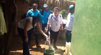 Gracias al Gobierno Nacional, por primera vez 1.562 personas cuentan con acceso a agua potable en las veredas Santa Fe, La Esperanza y Tres Bindes en Montería