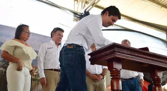 El departamento de Bolivar paso de 20 a 90 por ciento en cobertura de agua potable Santos