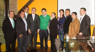 Minvienda, Gobernador y alcaldes de Santander entregan positivo balance de obras para la región