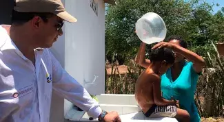 Acueducto y alcantarillado en los hogares de 470 familias de La Paz Cesar