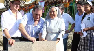 Empezo construccion del Megacolegio que atendera a 880 ninos del proyecto de gratuidad Altos de la Sabana en Sincelejo