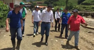 Minvivienda vuelve a Salgar ahora como gerente de la reconstruccion de este municipio antioqueno