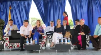 Gobierno Nacional entregó en el Valle planta de tratamiento de aguas residuales y viviendas Casa Ahorro