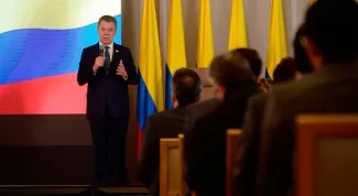 Gobierno cumplio dos anos antes la meta de sacar de la pobreza a cinco millones de colombianos