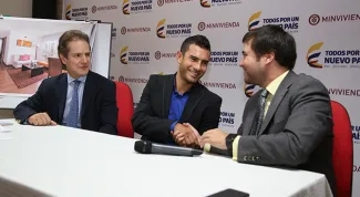 El Gobierno Nacional y Amarilo le cumplen a Eider Arevalo y le presentan la que sera su nueva casa