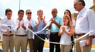 Gobierno Nacional entrego en Galapa el megacolegio mas grande del Atlantico