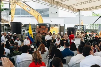 FOTOGRAFIA COMUNICADO GOBIERNO NACIONAL ANINCIA MEDIDAS PARA FAMILIAS DAMNIFICADAS EN  RISARALDA 01
