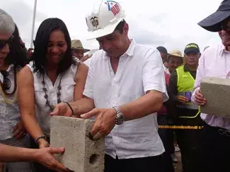 A Fundación, Magdalena, también llegó el programa de las viviendas gratis