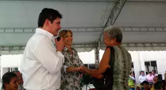 A doña Carmen se le cumplió el milagro