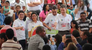 El Gobierno Nacional entregó hoy 155 viviendas gratis en Dosquebradas, Risaralda