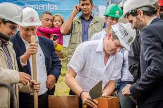 En el proyecto Bosques de Bengala, de Manizales, se inicia la construcción de viviendas gratis