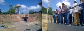 Ministro Henao inspeccionó obras complementarias del acueducto de Aracataca