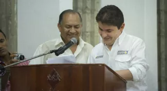 Minvivienda firma convenio para llevar agua a las poblaciones Wayuu