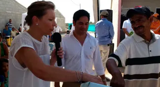 Minvivienda hizo presencia hoy en el Atlántico con sorteo y entrega de viviendas gratis y adjudicación de títulos de propiedad