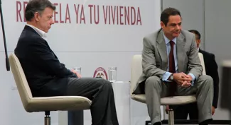 Santos y Vargas Lleras inauguran la Feria de la Remodelación