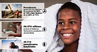 Este viernes Minvivienda da inicio a obras de las redes de alcantarillado del sector Natania en San Andrés y visita construcción de acueducto en Providencia