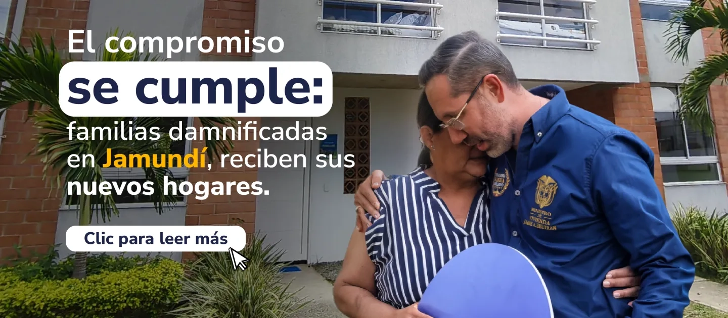 PIEZA GRAFICA COMUNICADO SE CUMPLE A FAMILIAS DAMNIFICADAS DE JAMUNDI