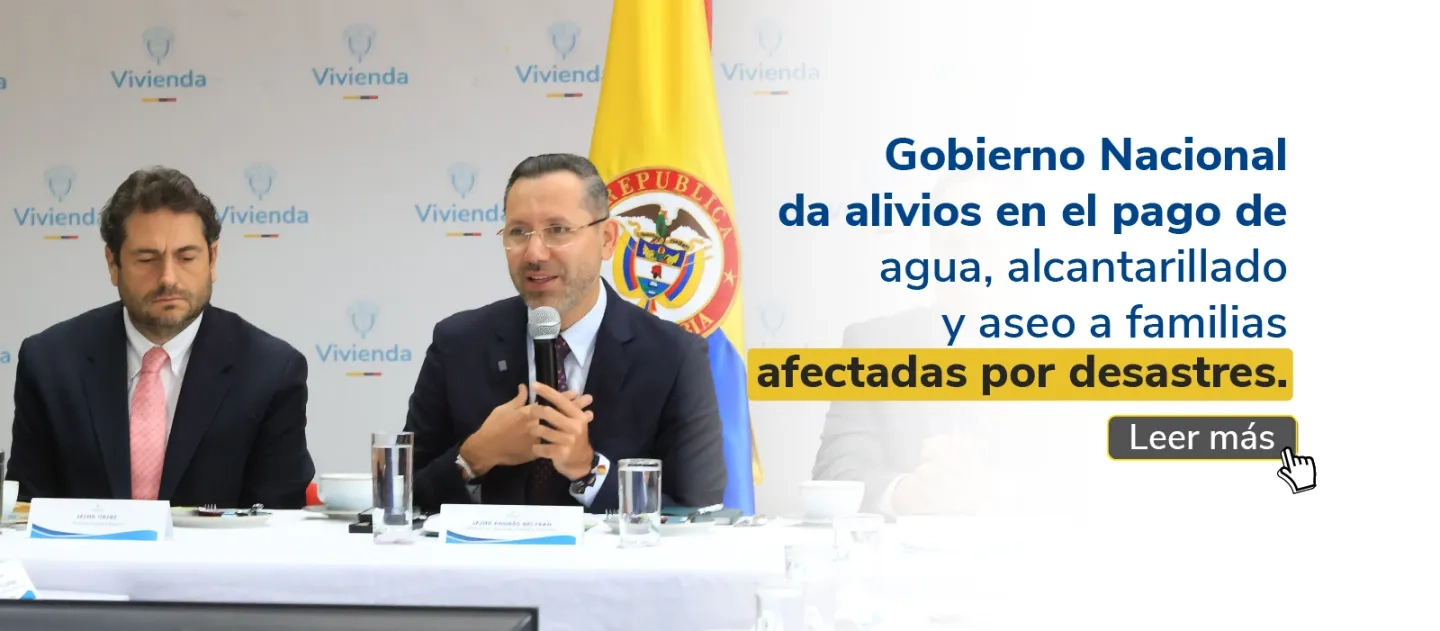 PIEZA GRAFICA COMUNICADO GOBIERNO DA ALIVIOS PARA PAGOS DE ALCANTARILLADO ESTRATOS 1,2 Y 3