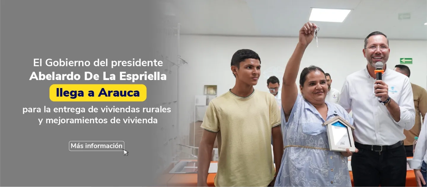 PIEZA GRAFICA COMUNICADO GOBIERNO LLEGA A ARAUCA