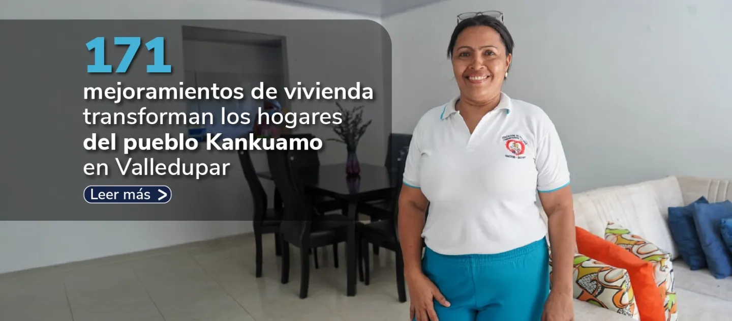 PIEZA GRAFICA COMUNICADO ENTREGA DE 171 MEJORAMIENTOS EN VALLEDUPAR