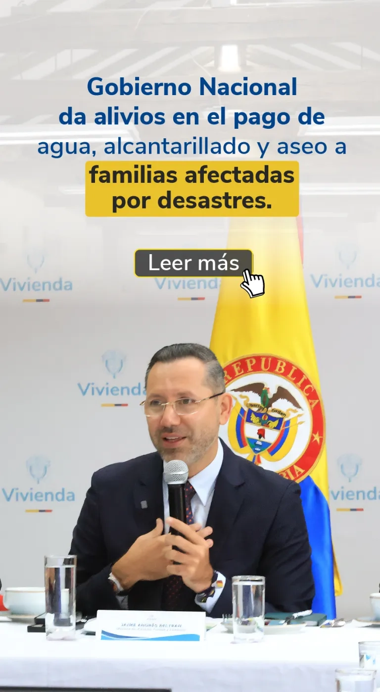 PIEZA GRAFICA COMUNICADO GOBIERNO DA ALIVIOS PARA PAGOS DE ALCANTARILLADO ESTRATOS 1,2 Y 3