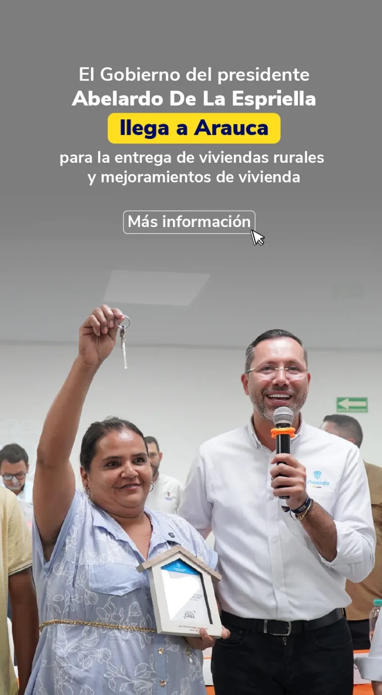 PIEZA GRAFICA COMUNICADO GOBIERNO LLEGA A ARAUCA