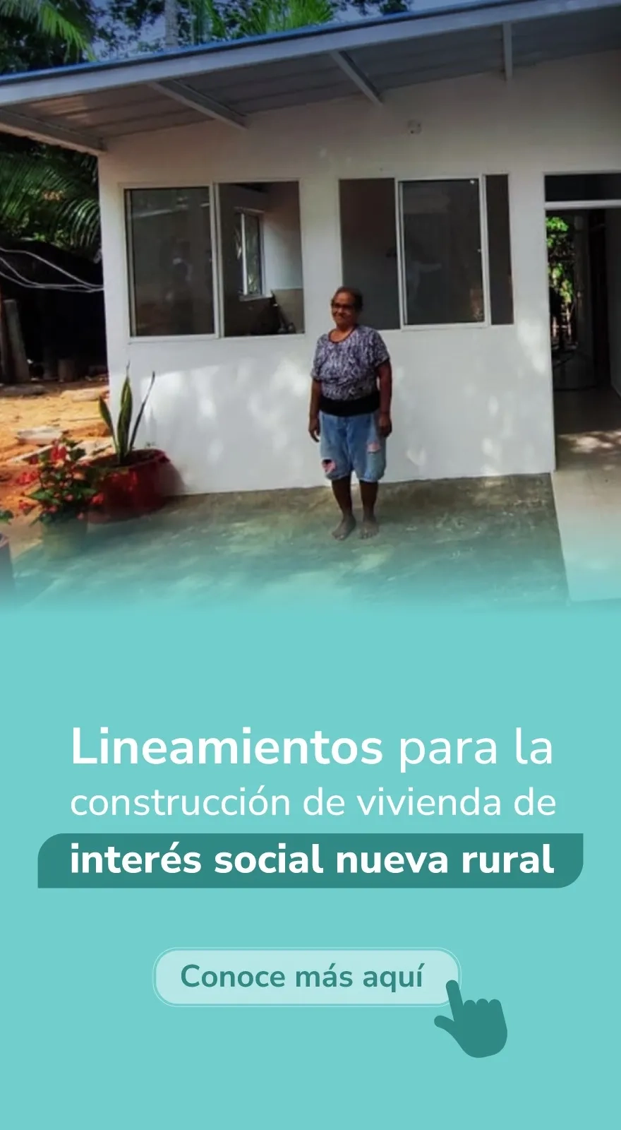 PIEZA GRÁFICA LINEAMIENTOS PARA LA CONSTRUCCIÓN DE VIVIENDA DE INTERÉS SOCIAL NUEVA RURAL