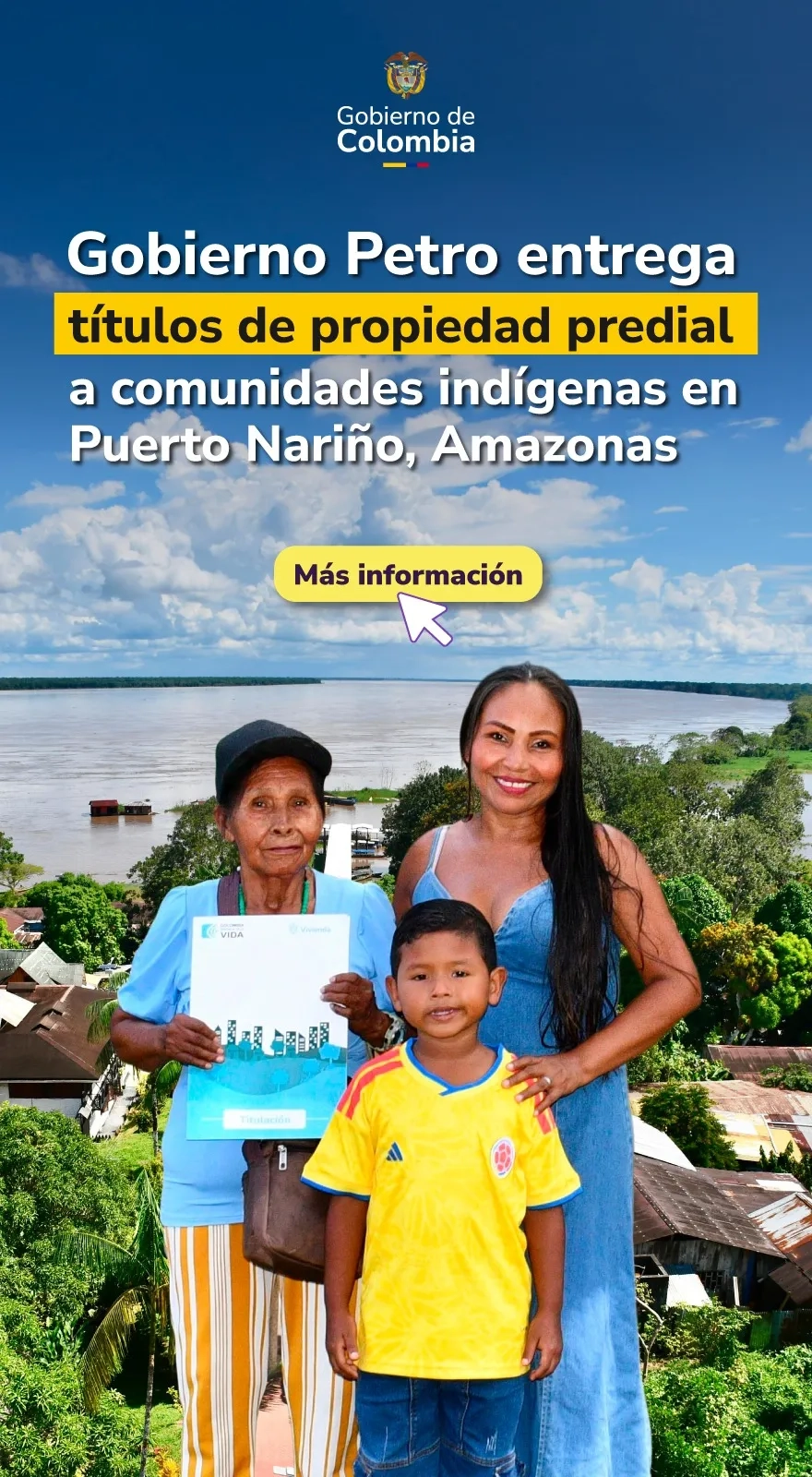 PIEZA GRAFICA COMUNICADO TITULACION PUERTO NARIÑO, AMAZONAS