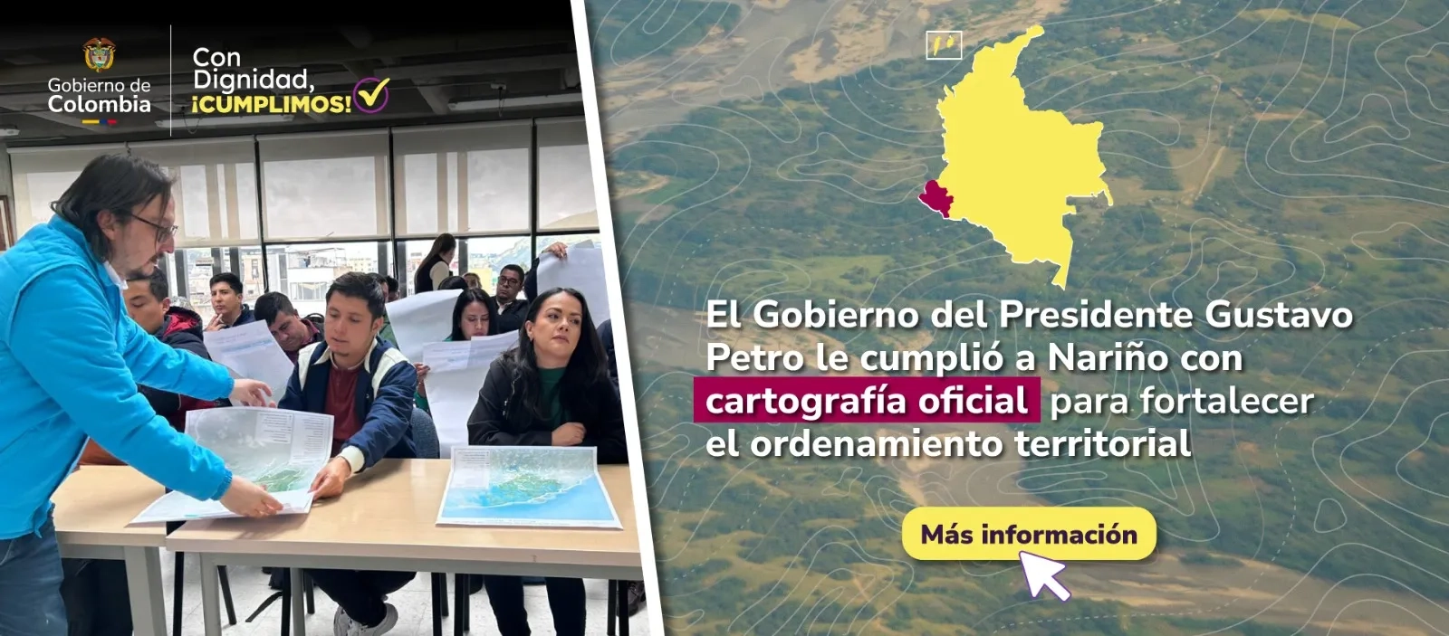PIEZA GRAFICA COMUNICADO CARTOGRAFIA NARIÑO