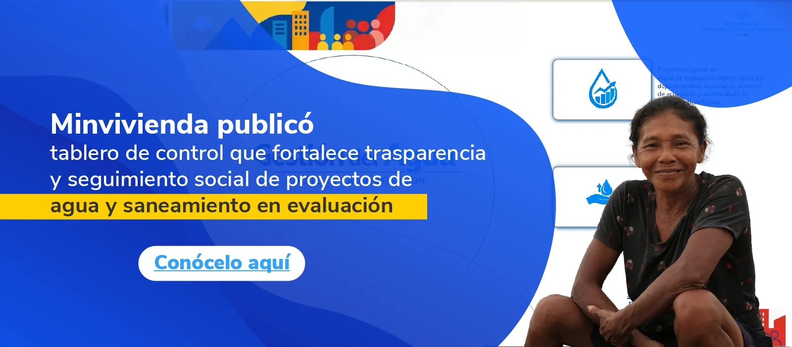 PIEZA GRAFICA COMUNICADO TABLERO DE CONTROL TRANSPARENCIA AGUA Y SANEAMIENTO BASICO