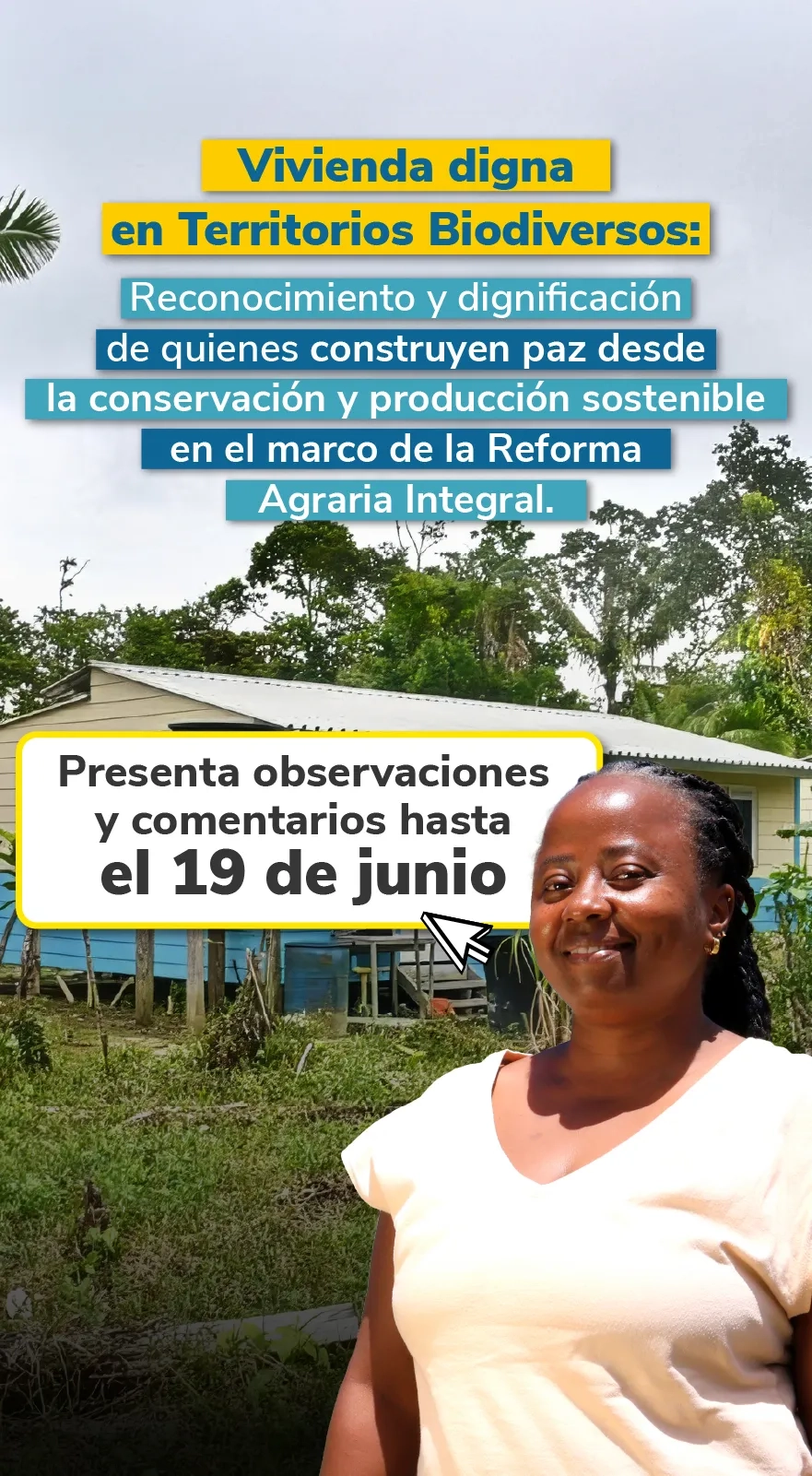 PIEZA GRAFICA CONVOCATORIA VIVIENDA DE INTERES SOCIAL RURAL JUNIO