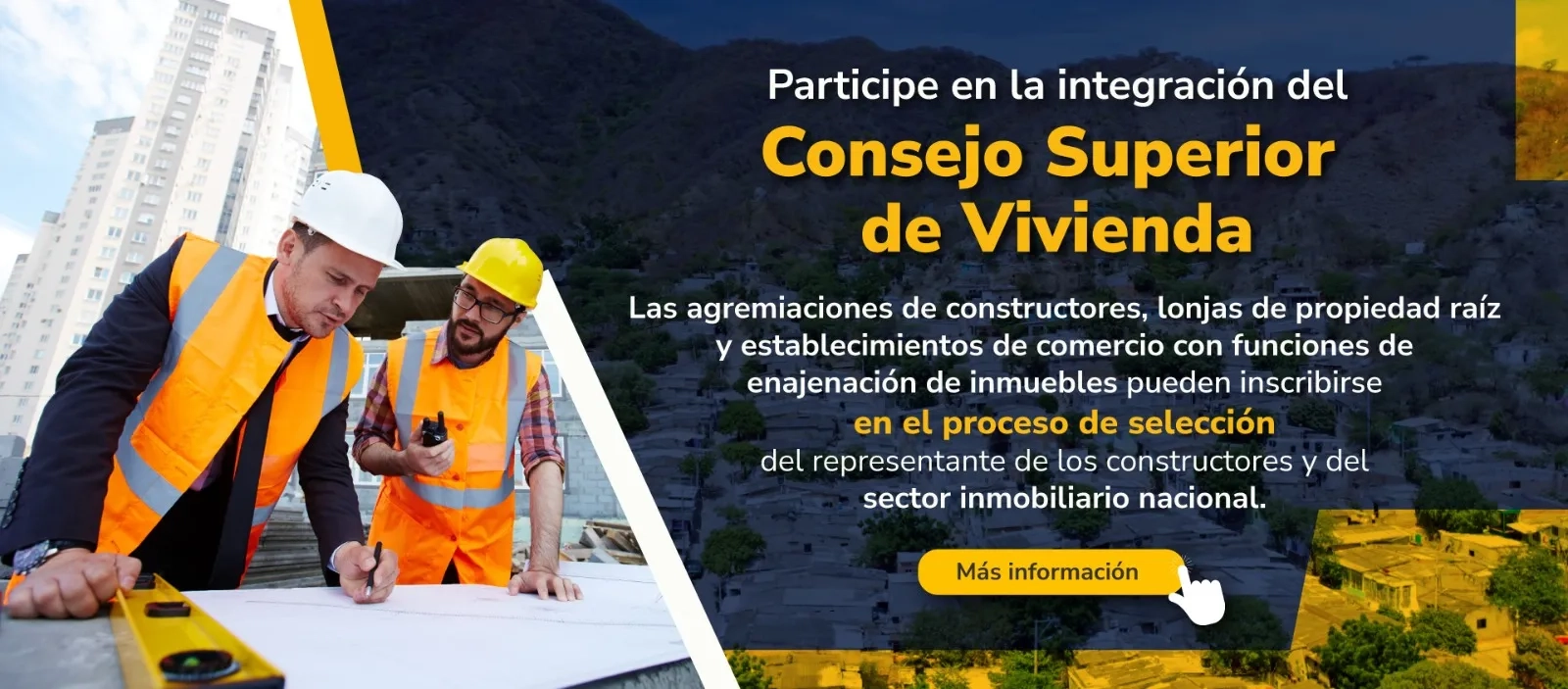 PIEZA GRÁFICA PARTICIPACION CONSEJO SUPERIOR DE VIVIENDA