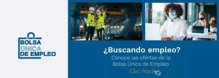 imagen con enlace a bolsa única de empleo clic para acceder a Bolsa única de empleo